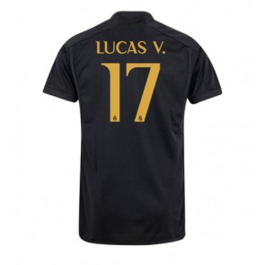 Real Madrid Lucas Vazquez #17 Replica Third Stadium Shirt 2023-24 Short Sleeve